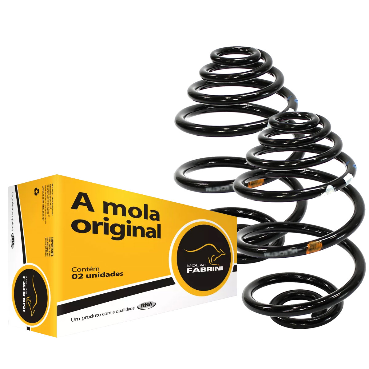 Par Molas Traseiras Reforçadas GNV Corsa Sedan 1996 até 2005