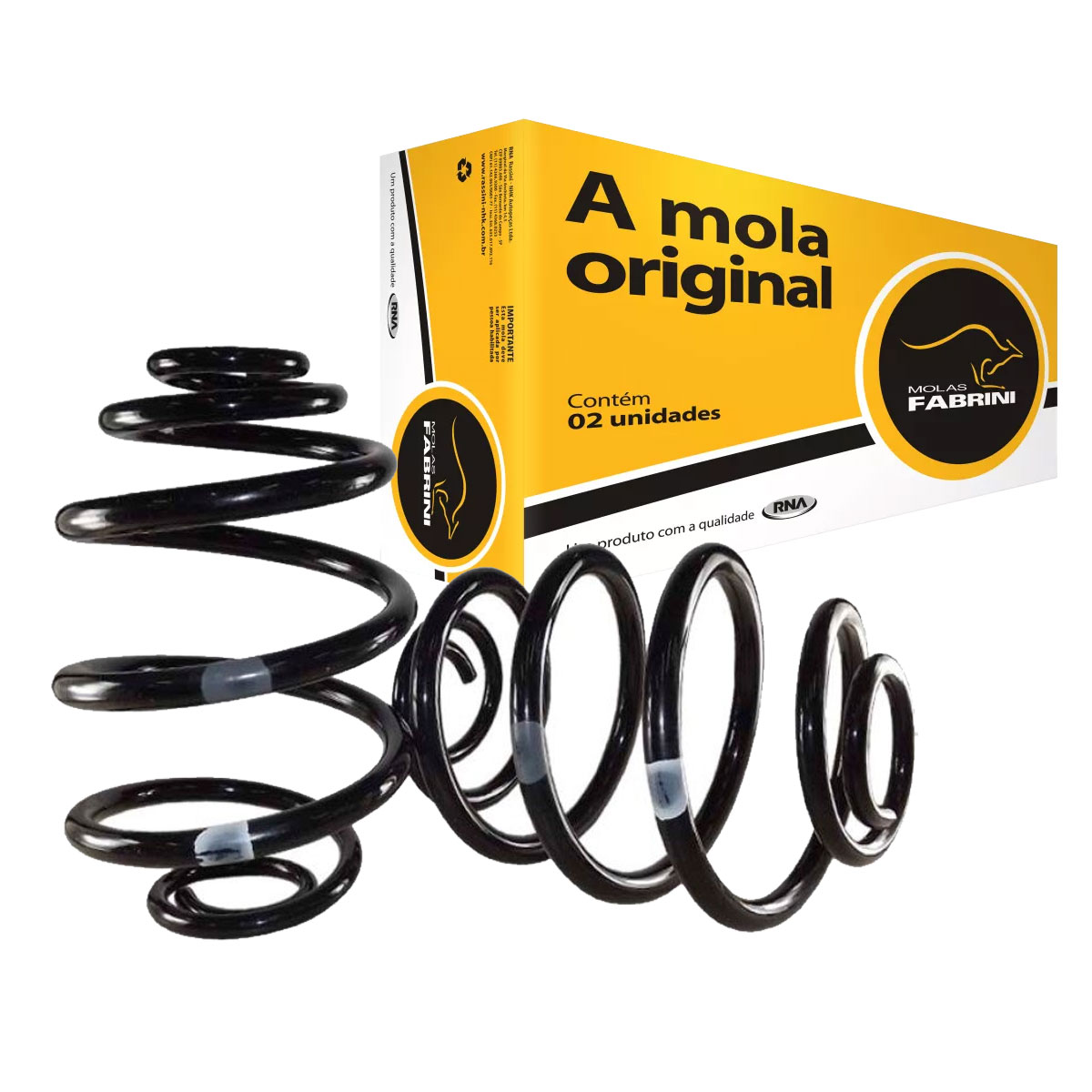 Par Molas Traseiras Reforçadas GNV Daewoo Espero 1994 a 1997