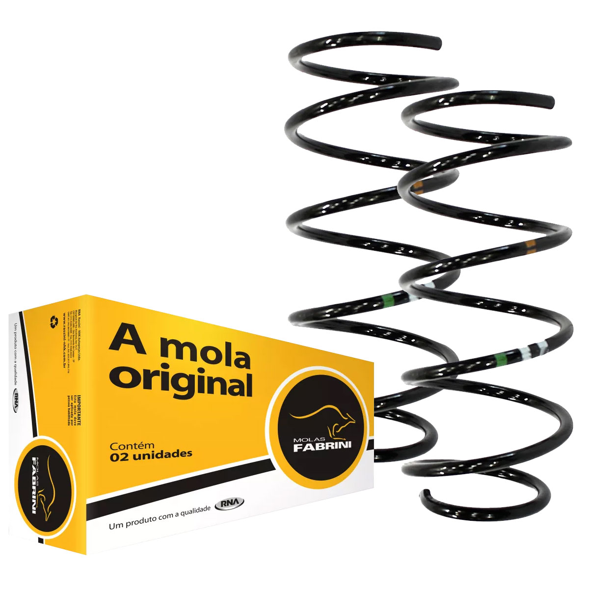 Par Molas Dianteiras Prisma Antigo 1.0 1.4 2006 a 2012 S/ Ar