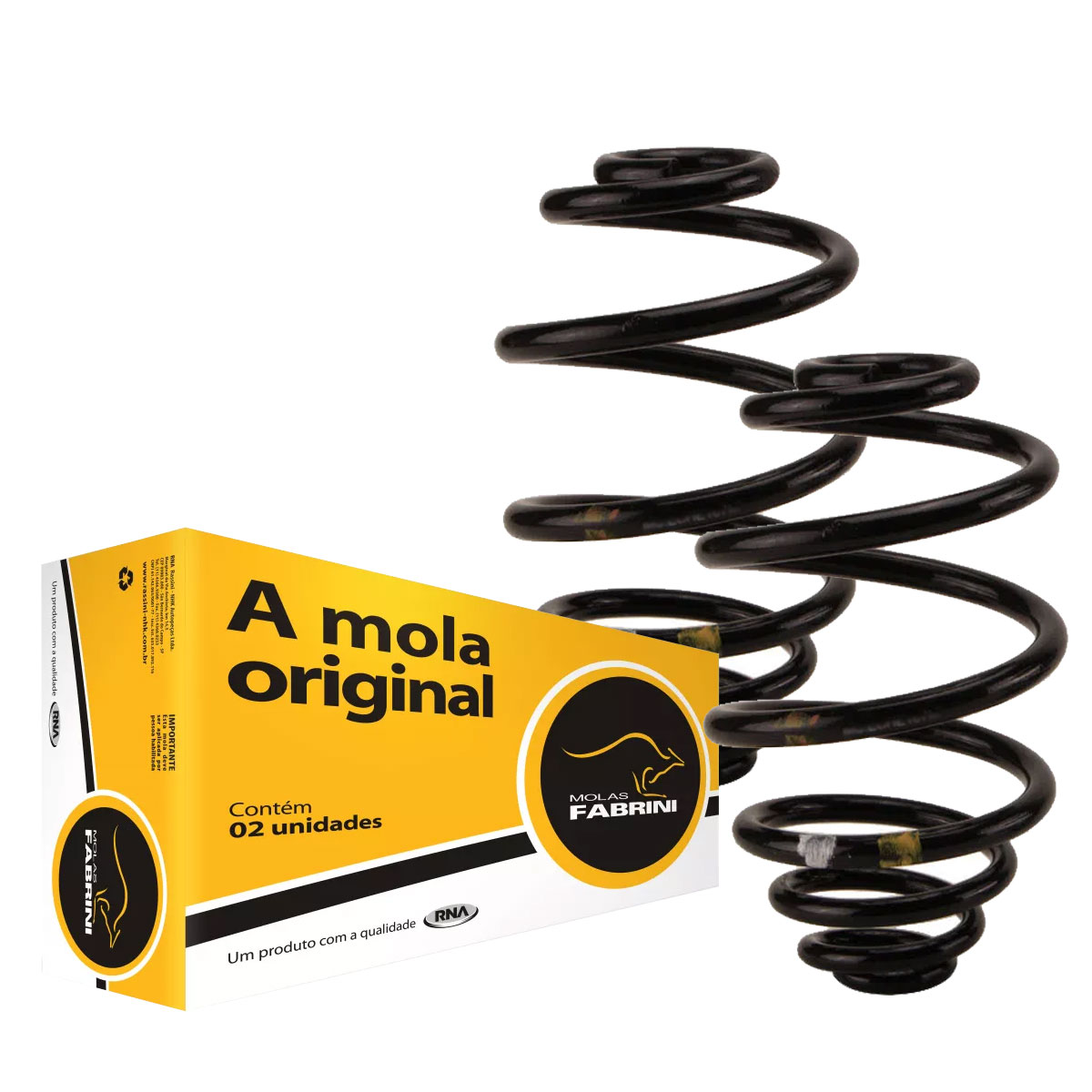 Par Molas Traseiras Reforçadas GNV Celta 2000 até 2016 Todos