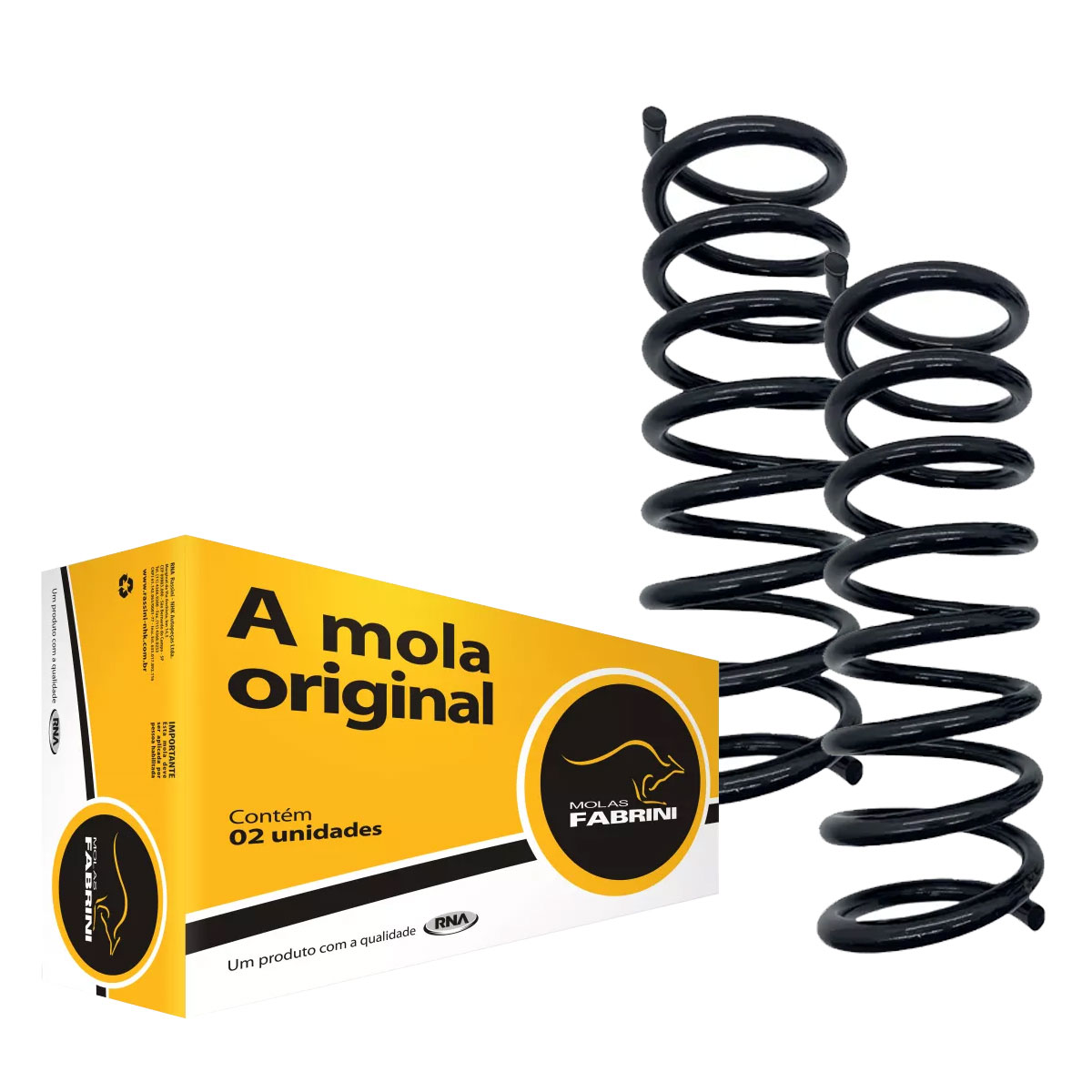 Par Molas Traseiras Opala Caravan 4cc 6cc 1969 até 1992