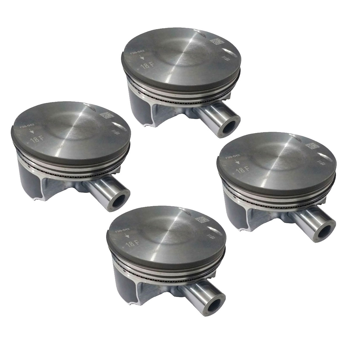 Jogo Pistão Anel Std Idea Doblo Strada 1.8 16v 2015 Ate 2021