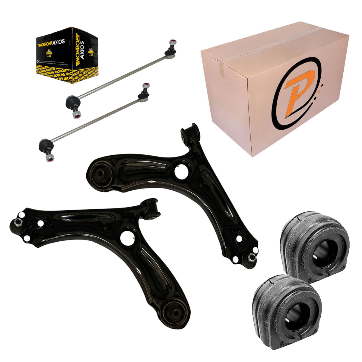 Par Bandeja Bieleta Bucha Jetta 2.0 2011 a 2016 A3 Sportback