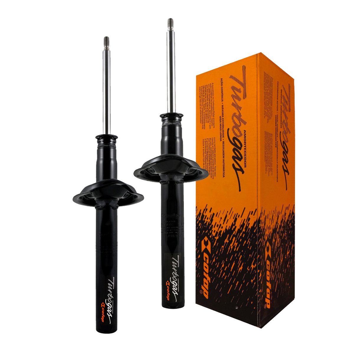 Par Amortecedores Dianteiros Cofap 207 Sedan 2009 Até 2014