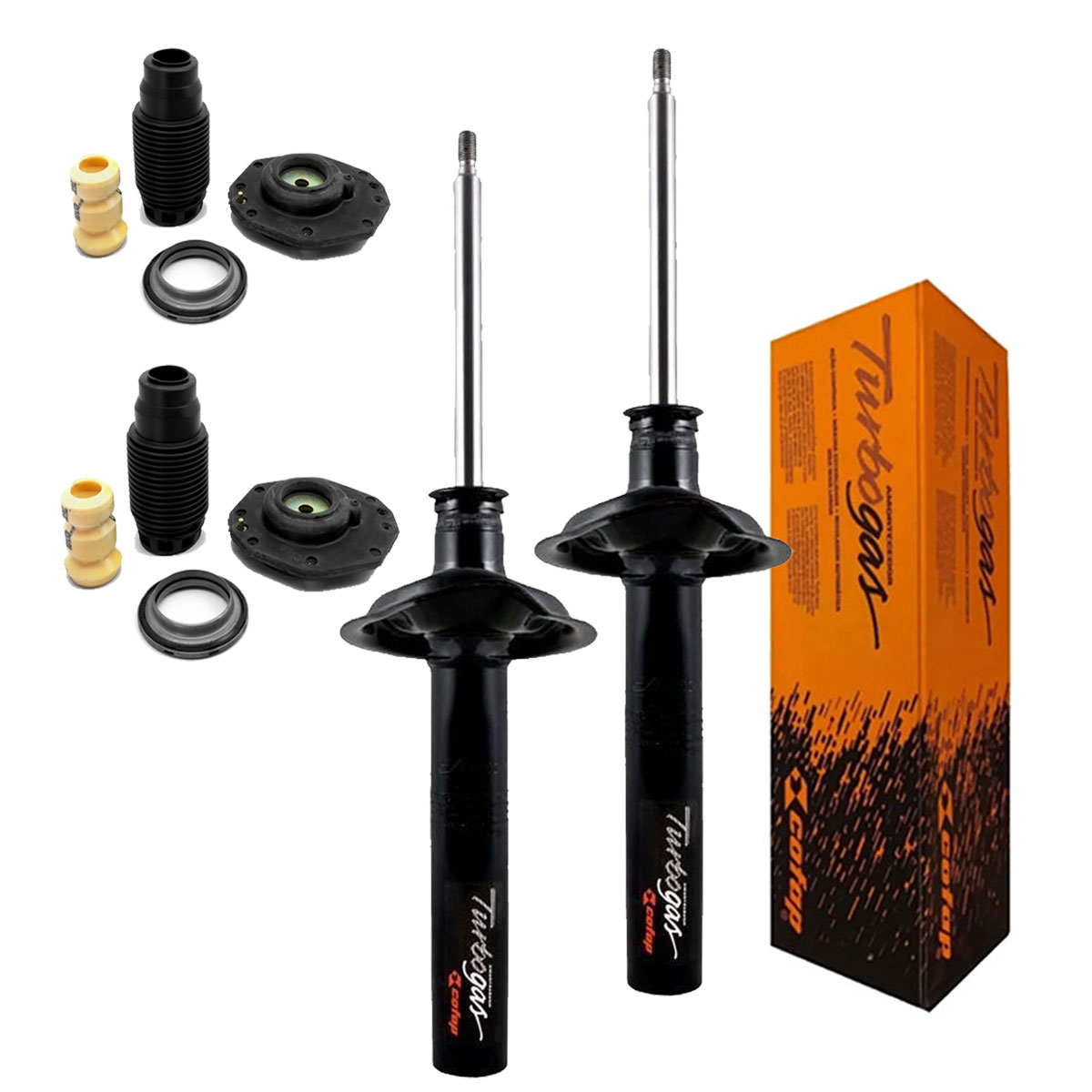 Par Amortecedor Dianteiro Cofap + Kit Xsara Picasso Berlingo