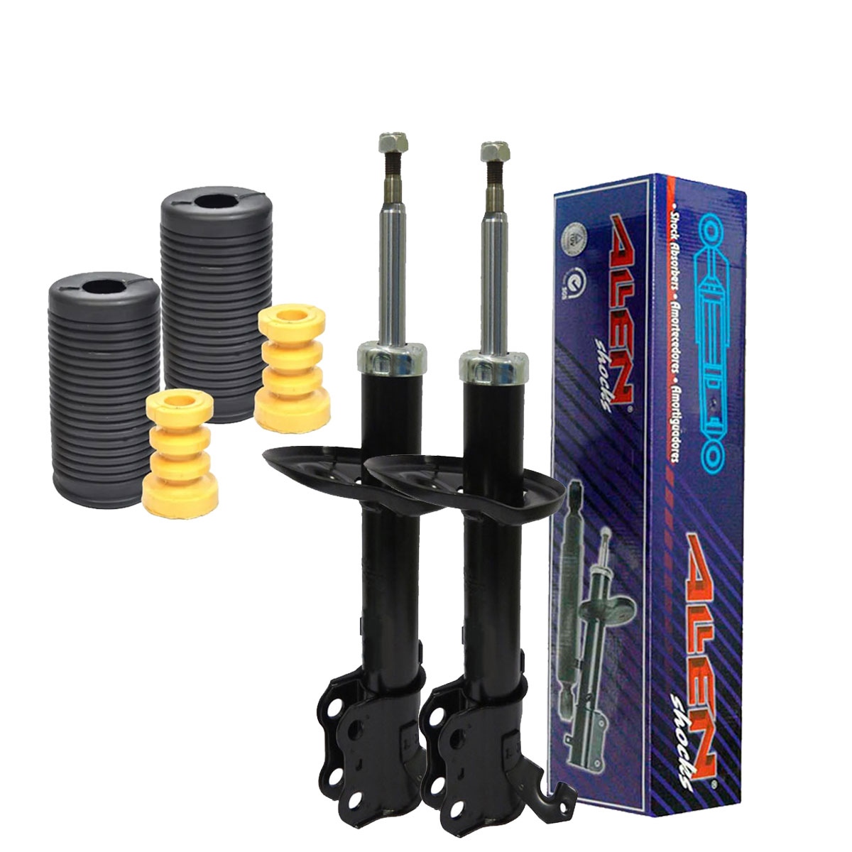 Par Amortecedores Traseiros + Kits Corolla 1992 ate 1997