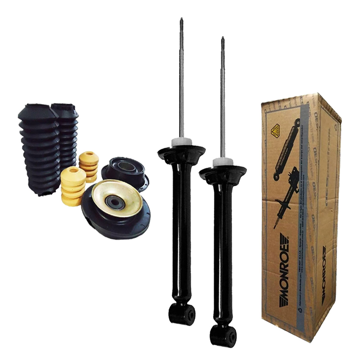 Par Amortecedores Dianteiros + Kit Gol Bola 1996 1997 1998