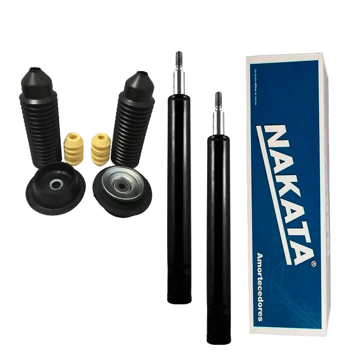 Par Amortecedores Dianteiros + Kit Gol G3 G4 1998 Até 2007