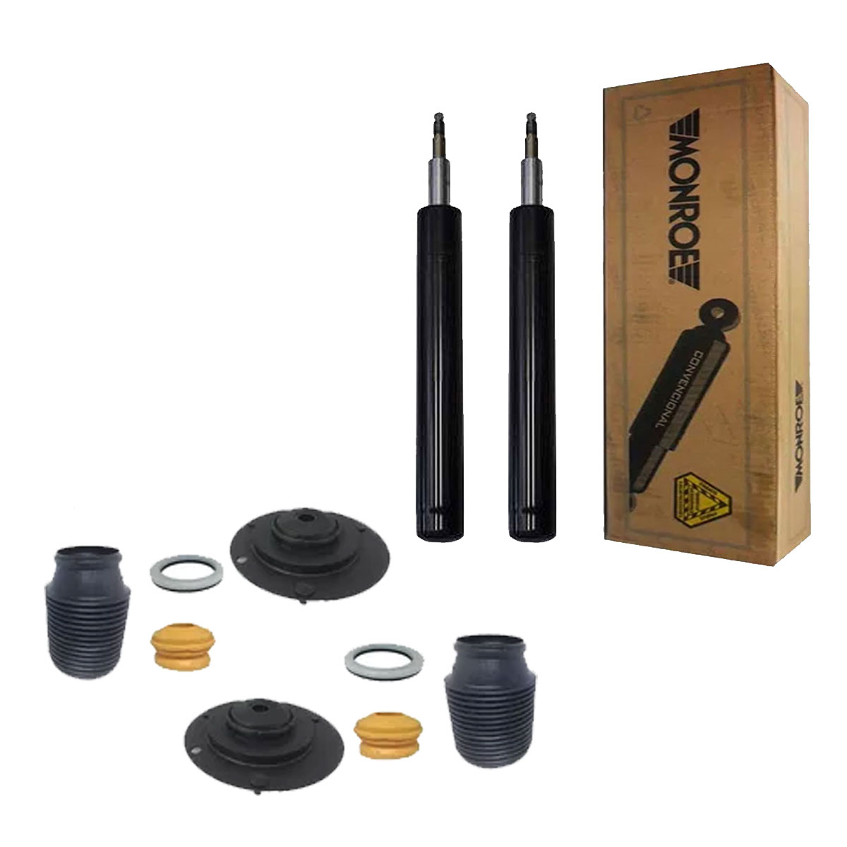 Par Amortecedores Dianteiros + Kit Monza 2.0 1.8 1991 A 1996