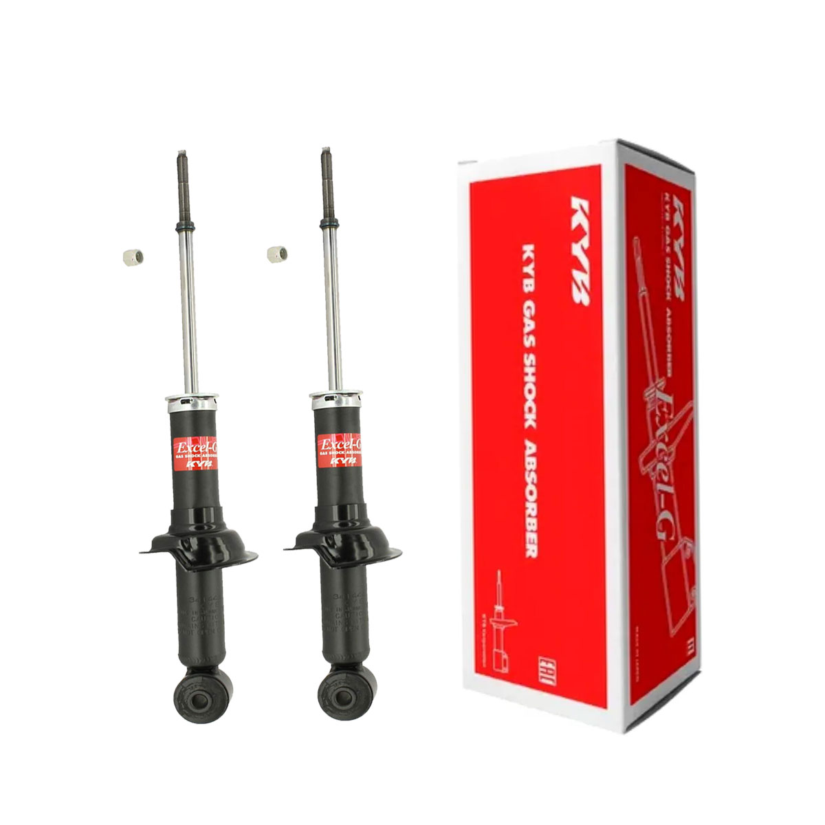 Par Amortecedores Traseiros Kayaba Novo Lancer 2012 Até 2020