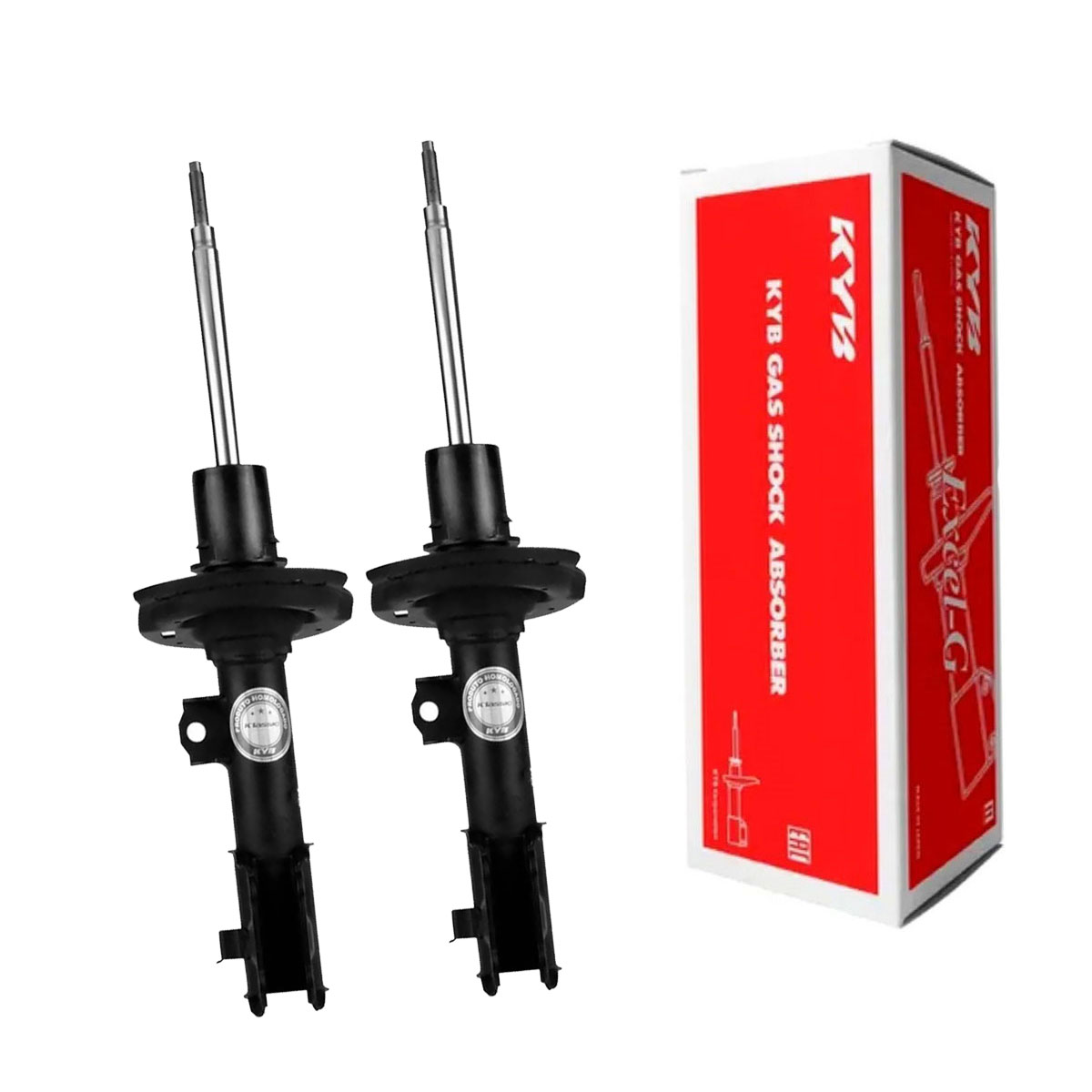 Par Amortecedores Dianteiros Kayaba Hb20 Hb20s 2012 Até 2019