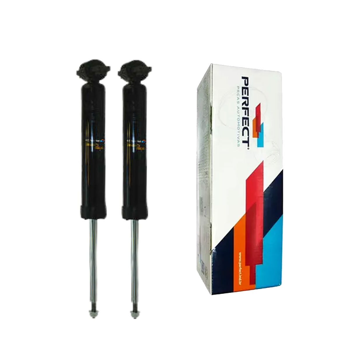 Par Amortecedores Traseiros Perfect Fusion 4x2 2013 Até 2018