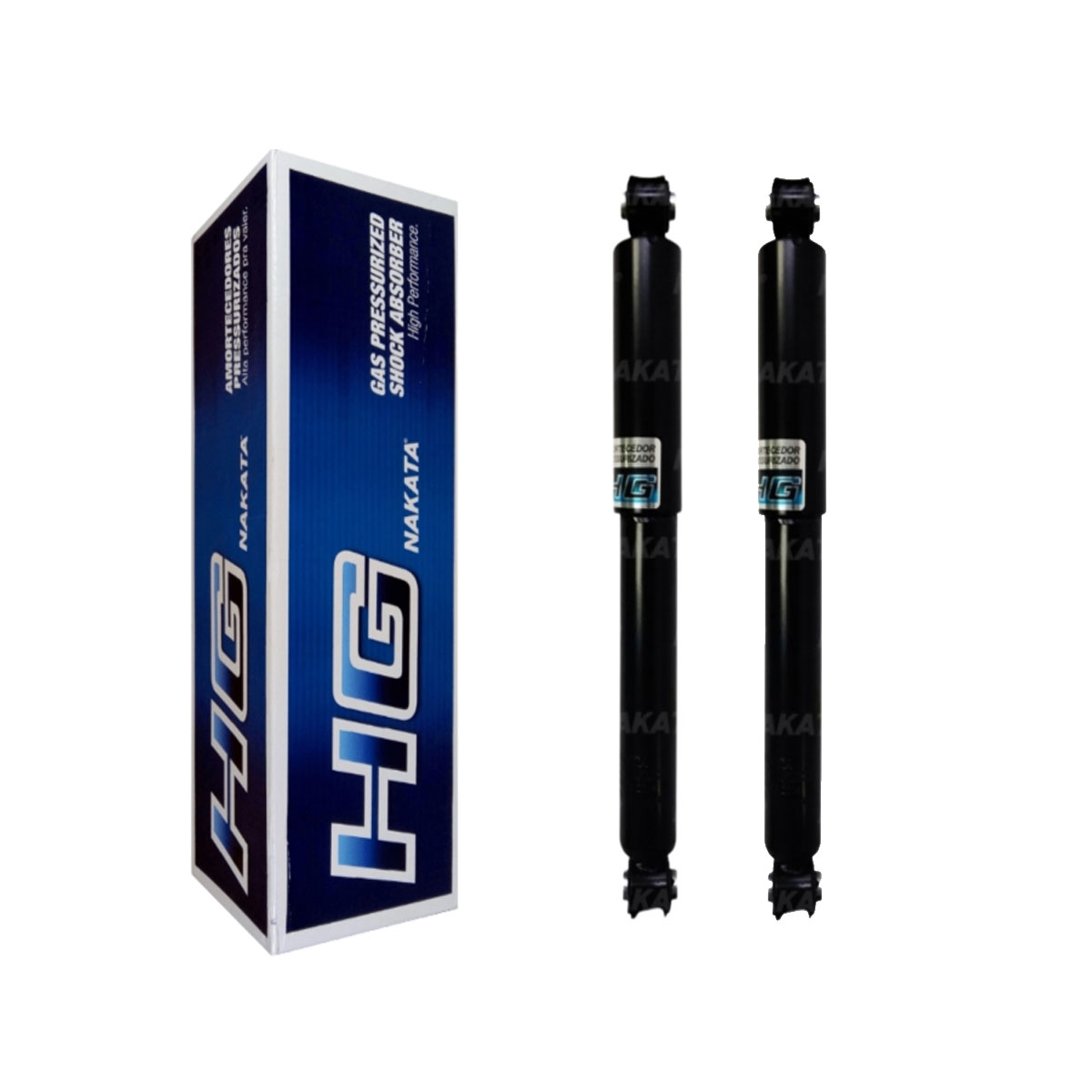 Par Amortecedores Traseiros Nakata Chery Face 2010 Até 2015