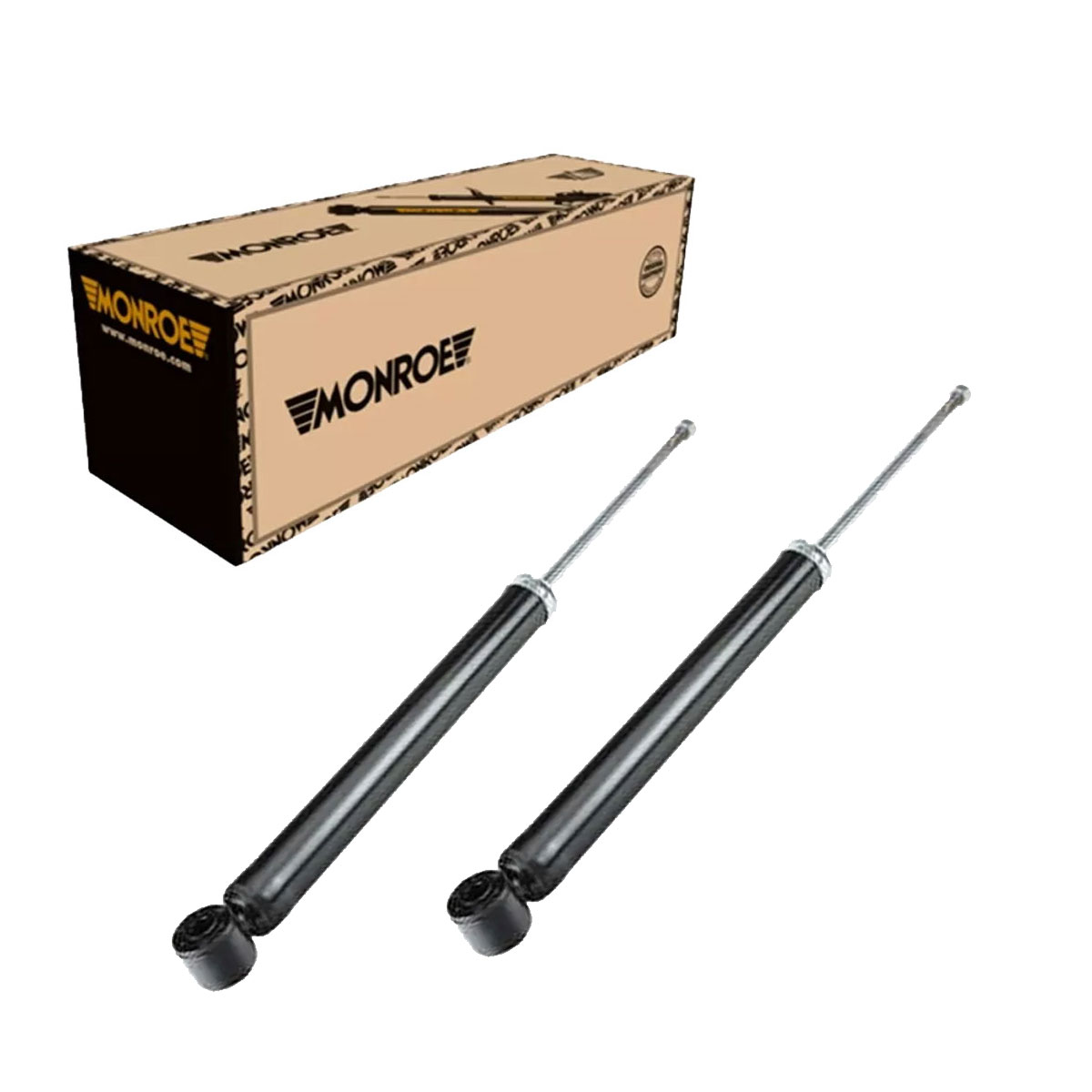 Par Amortecedores Traseiros Monroe Honda Civic 2007 Até 2011