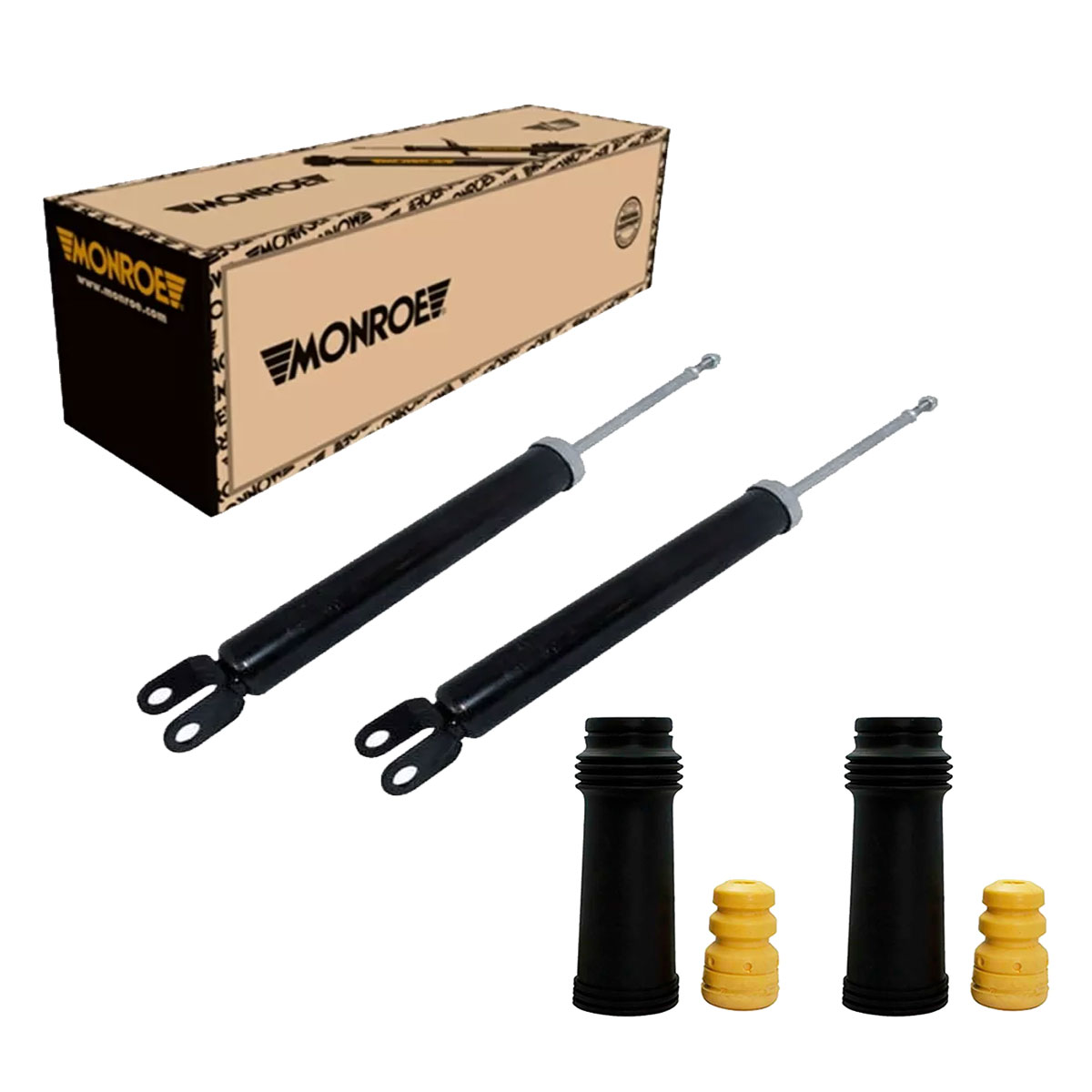 Par Amortecedores Traseiros + Kit I30 2009 2010 2011 2012