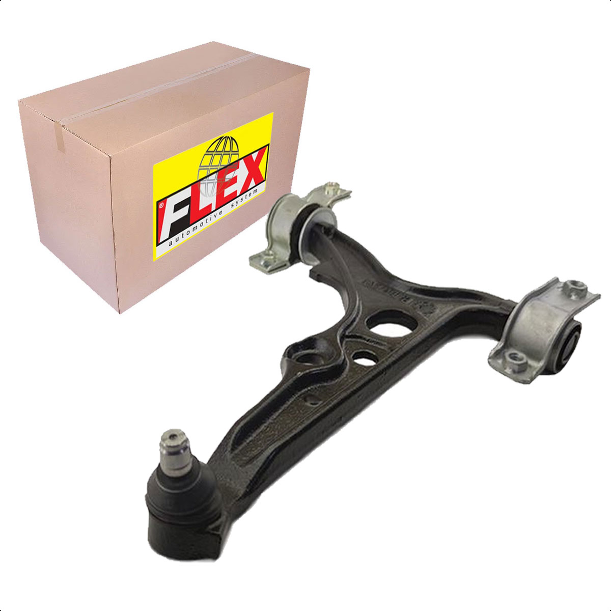 Par Bandeja Balança Completa Com Bucha Pivo Fiat Marea Brava - Imagem 2