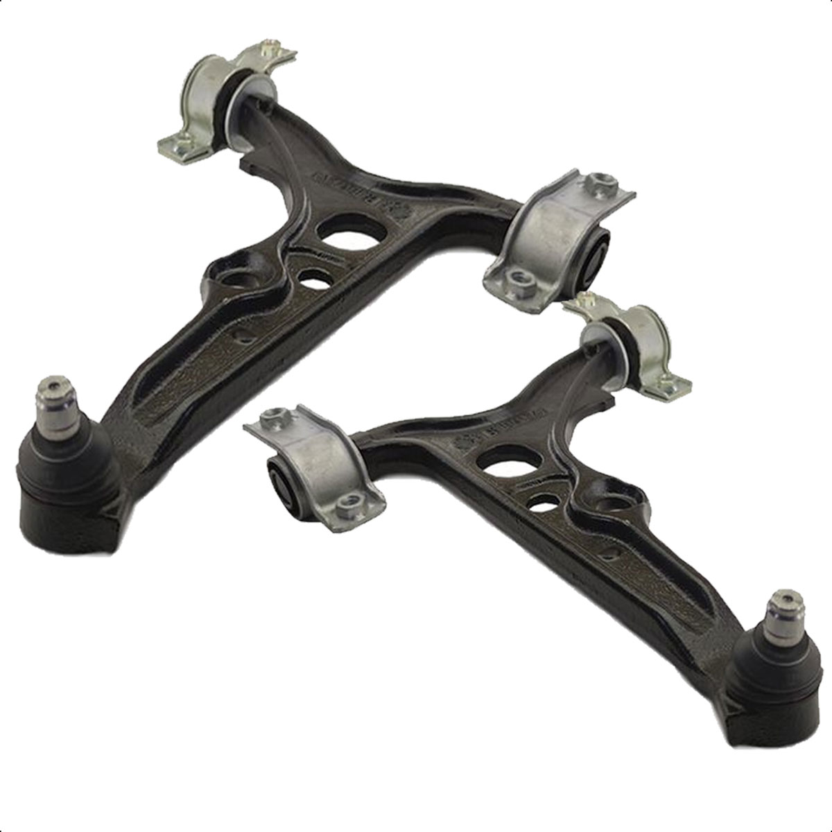 Par Bandeja Balança Completa Com Bucha Pivo Fiat Marea Brava - Imagem 4