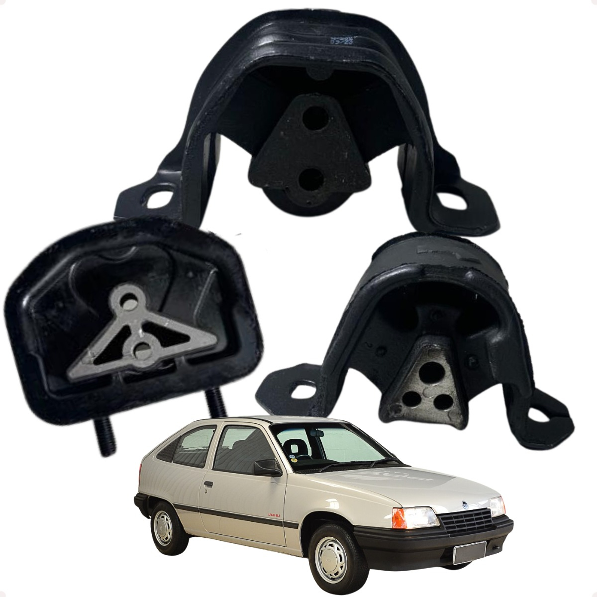 Kit 3 Coxim Calco Motor Kadett 89 90 91 92 93 94 95 96 97 - Imagem 21