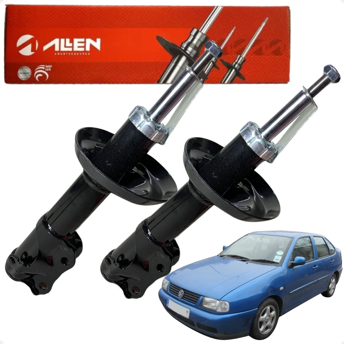 Par Amortecedor Dianteiro Golf Importado Polo Classic Passat Alemao - Imagem 51