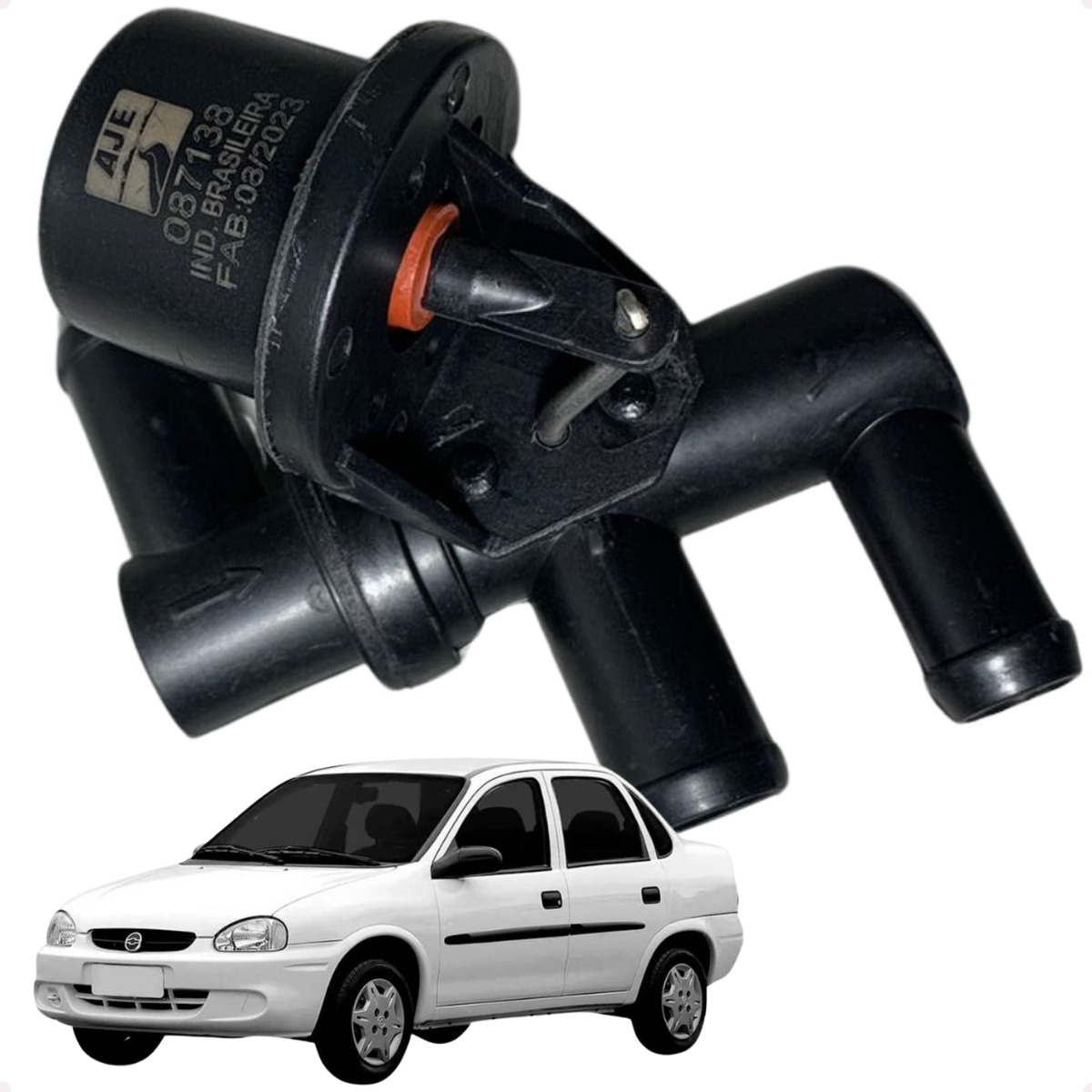 Valvula Ar Quente Corsa Classic 2004 2005 2006 2007 2008