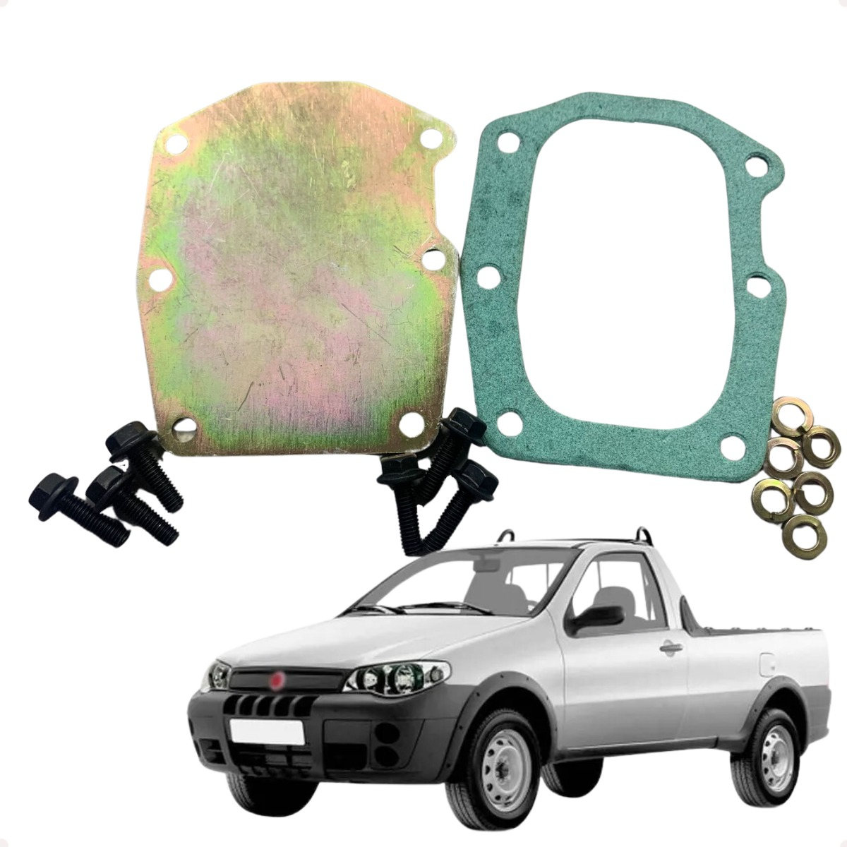 Tampa Do Bloco Motor Palio Uno Siena 1.6 8v Argentino - Imagem 49