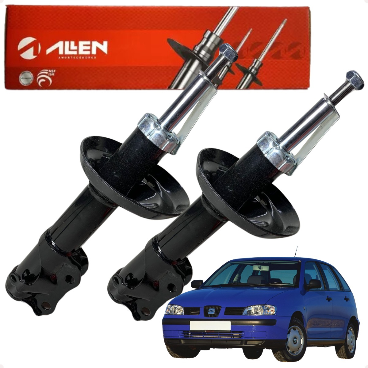 Par Amortecedor Dianteiro Golf Importado Polo Classic Passat Alemao - Imagem 21