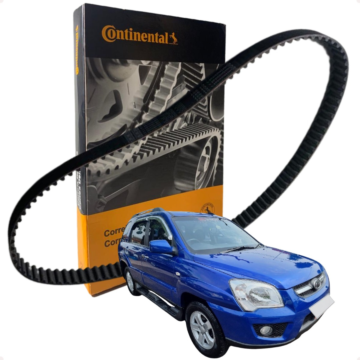 Correia Dentada Sportage 2.0 16v 2009 2010 2011 2012 2013 - Imagem 61