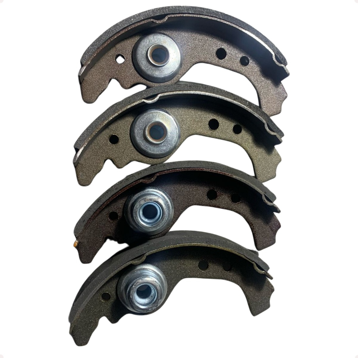 Jogo 4 Sapata Freio C/ Lona Uno 1984 Ate 2009 Fiorino Ate 93 - Imagem 63