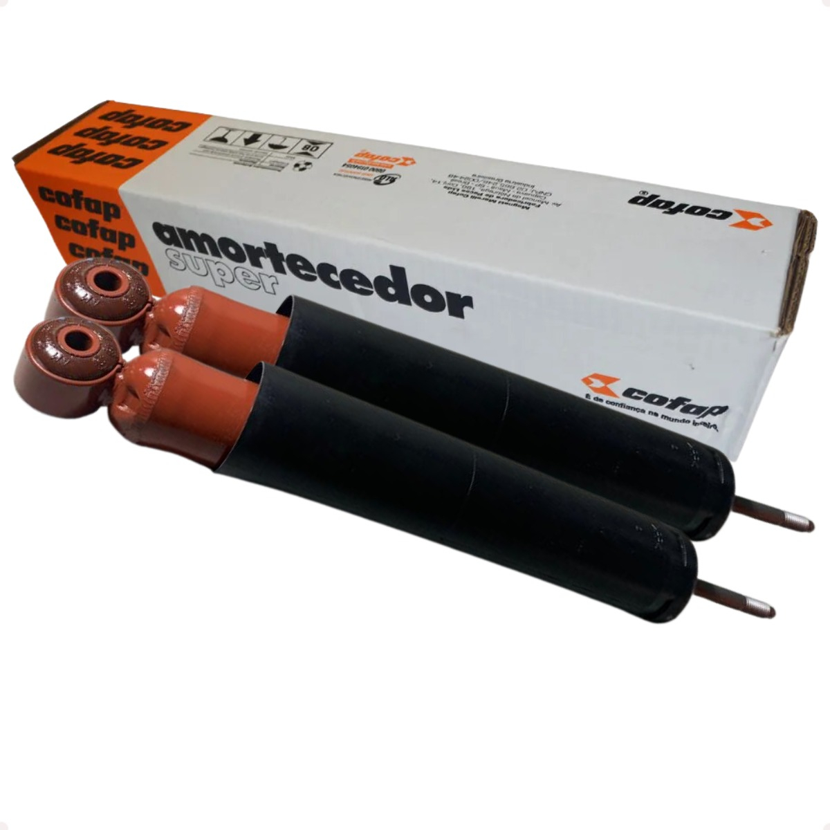 Par Amortecedor Traseiro Cofap Monza Tubarão 1991 Até 1996 - Imagem 2