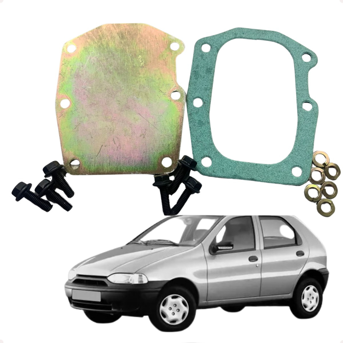 Tampa Do Bloco Motor Palio Uno Siena 1.6 8v Argentino - Imagem 89