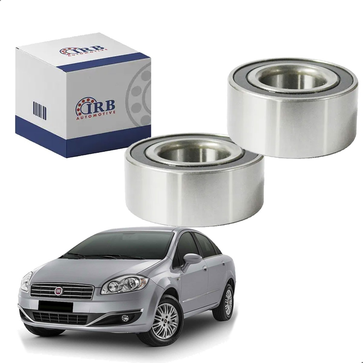 2 Rolamentos Rodas Dianteira Fiat Tipo 1.6 8v 93 94 95 96 97 - Imagem 9