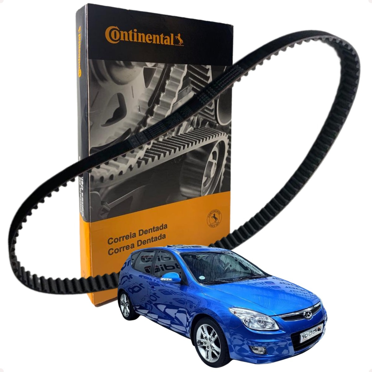 Correia Dentada Sportage 2.0 16v 2009 2010 2011 2012 2013 - Imagem 6