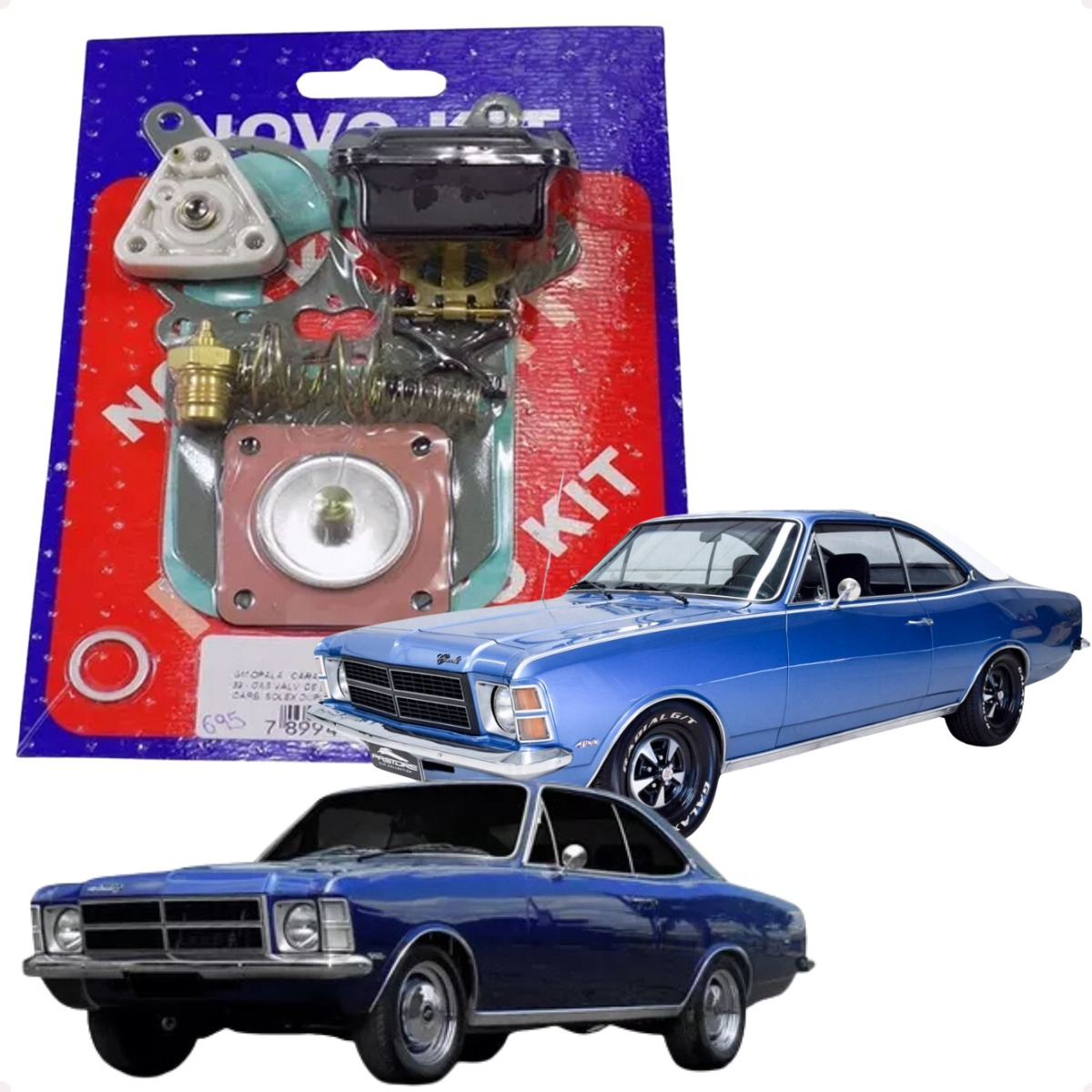 Kit Reparo Carburador Opala 4cc Solex Brosol H34 Alcool - Imagem 15