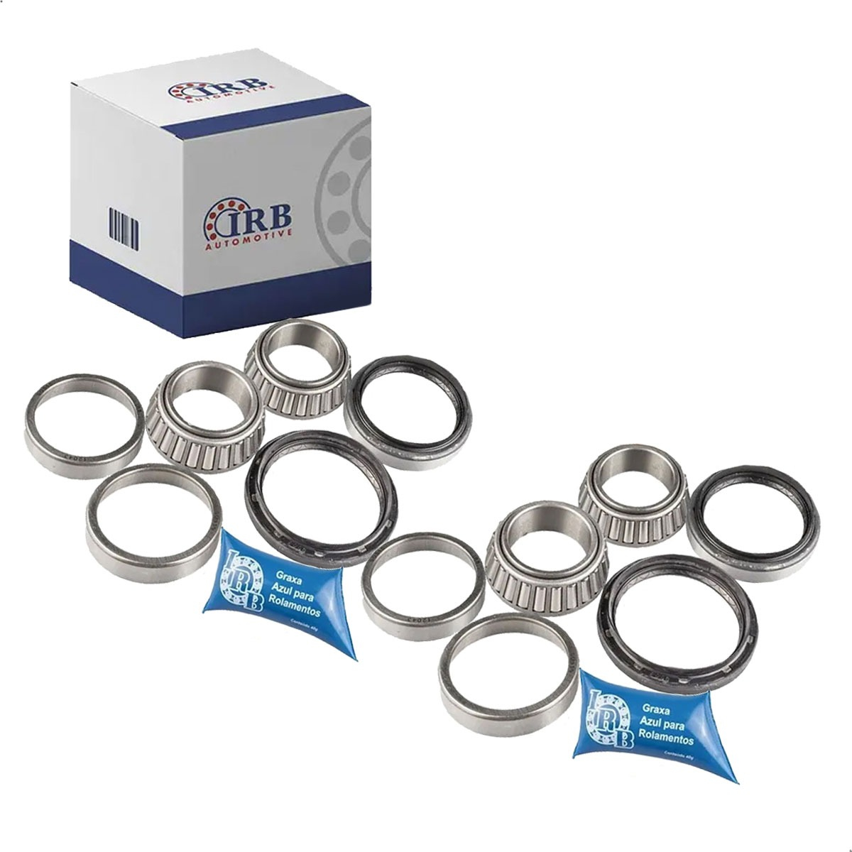 Kit Rolamento Roda Dianteira 2 Lado Escort Hobby 93 94 95 96 - Imagem 40