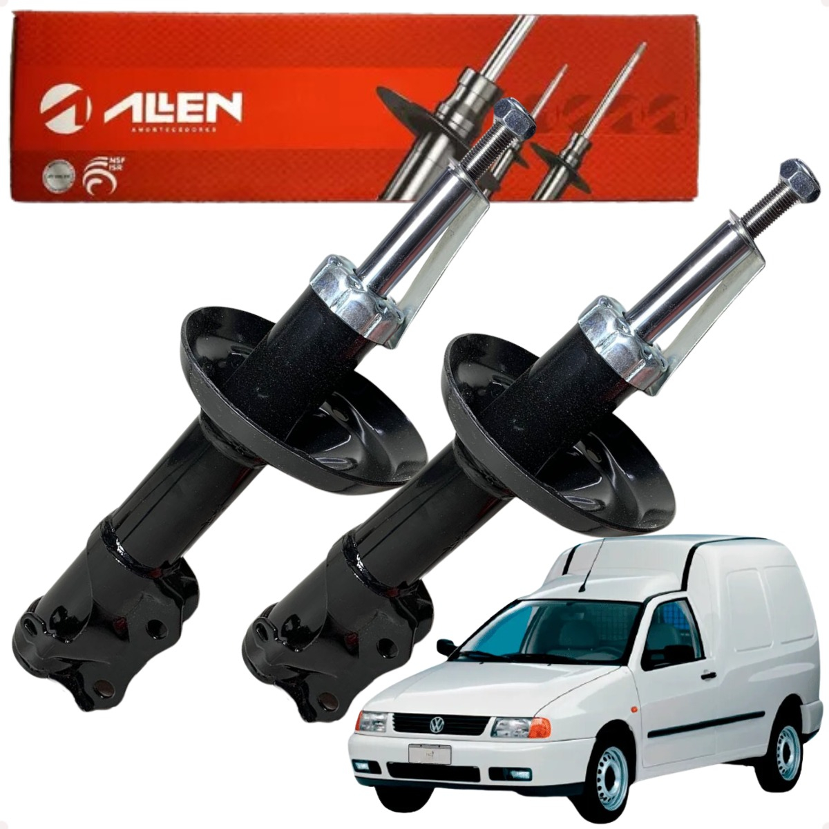 Par Amortecedor Dianteiro Golf Importado Polo Classic Passat Alemao - Imagem 61