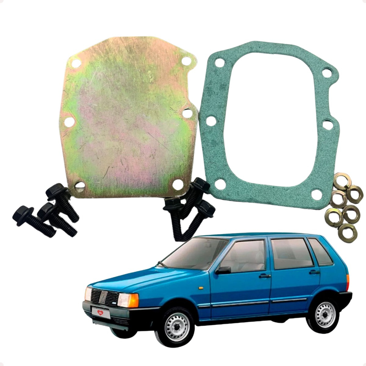 Tampa Do Bloco Motor Palio Uno Siena 1.6 8v Argentino - Imagem 81