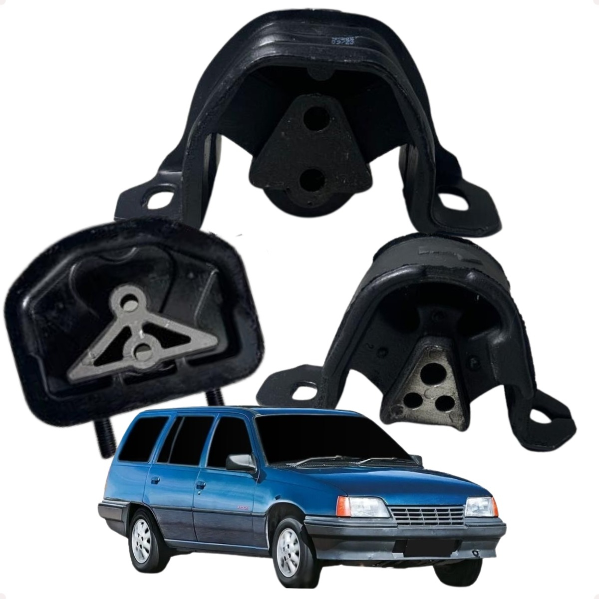 Kit 3 Coxim Calco Motor Kadett 89 90 91 92 93 94 95 96 97 - Imagem 11