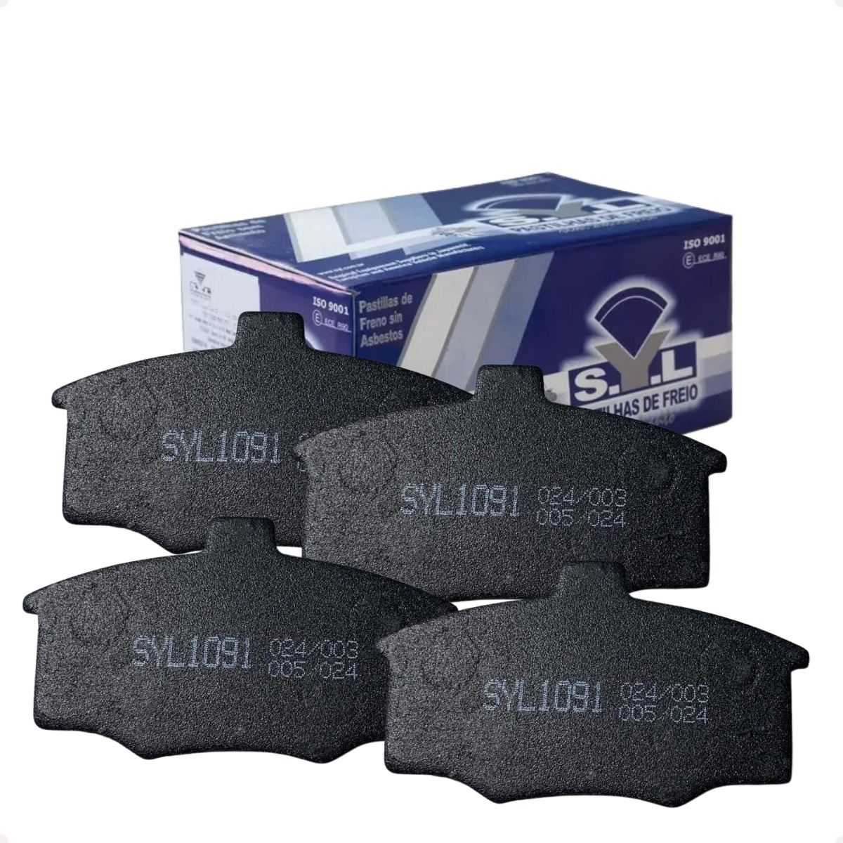 Par Disco Freio Pastilha Tipo 1.6 1993 1994 1995 1996 1997 - Imagem 5