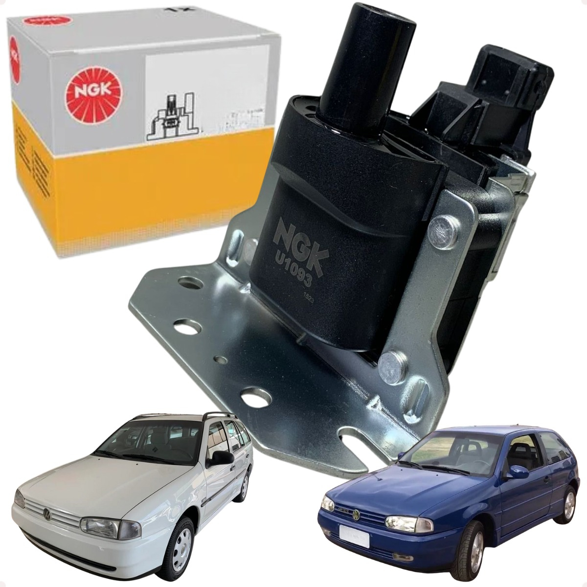 Bobina Ignicao Gol Parati 1.0 16v 97 98 99 00 01 3 Pinos