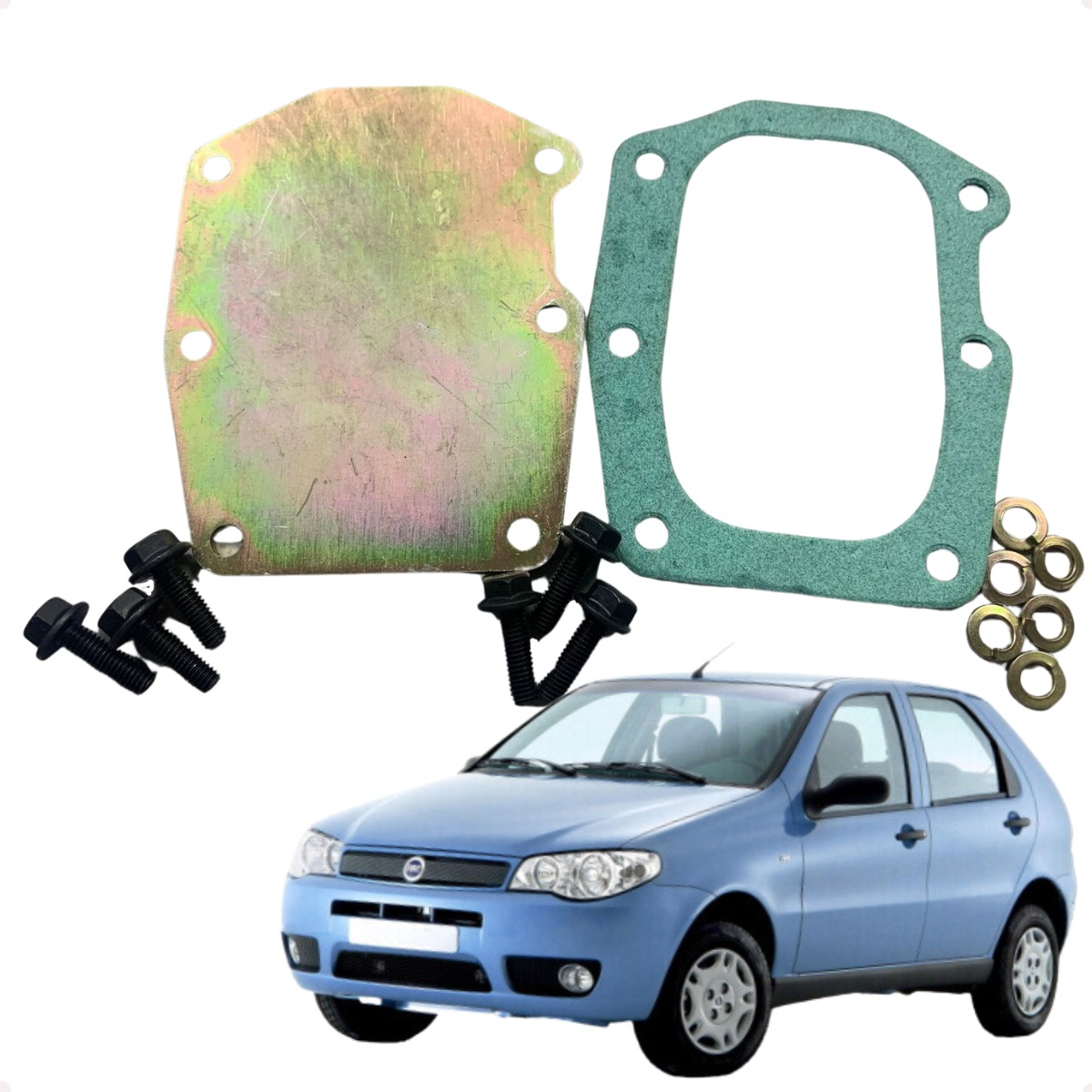 Tampa Do Bloco Motor Palio Uno Siena 1.6 8v Argentino - Imagem 17