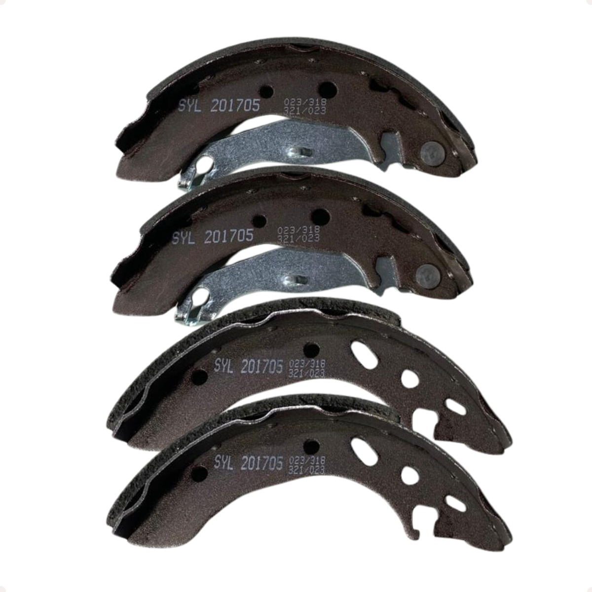 4 Pastilha Freio + 4 Sapata Lona Fiesta 96 97 98 99 Endura - Imagem 7
